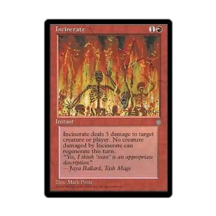 CCG Сжечь (С), MTG - Ice Age
CCG Сжечь (С), MTG - Ice Age