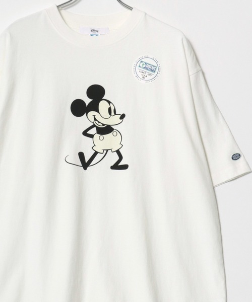 Футболка с коротким рукавом, винтажным ретро-принтом Микки Мауса Disney x DISCUS, белая
Футболка с коротким рукавом, винтажным ретро-принтом Микки Мауса Disney x DISCUS, белая