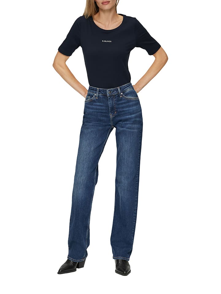 Футболка s.Oliver, темно-синий 
Футболка s.Oliver, темно-синий