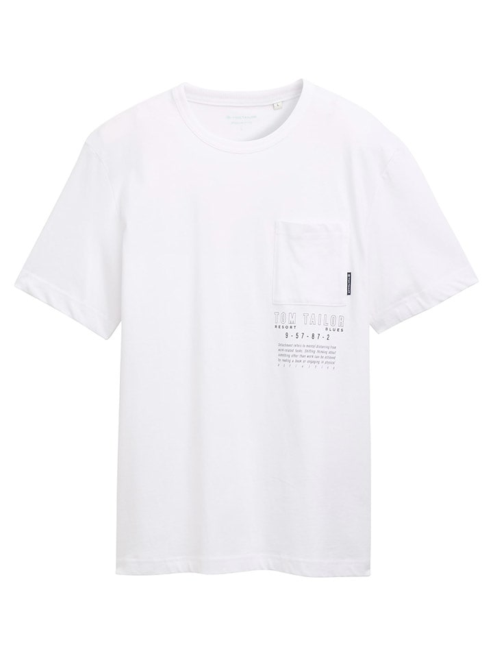 Футболка Tom Tailor, белый
Футболка Tom Tailor, белый