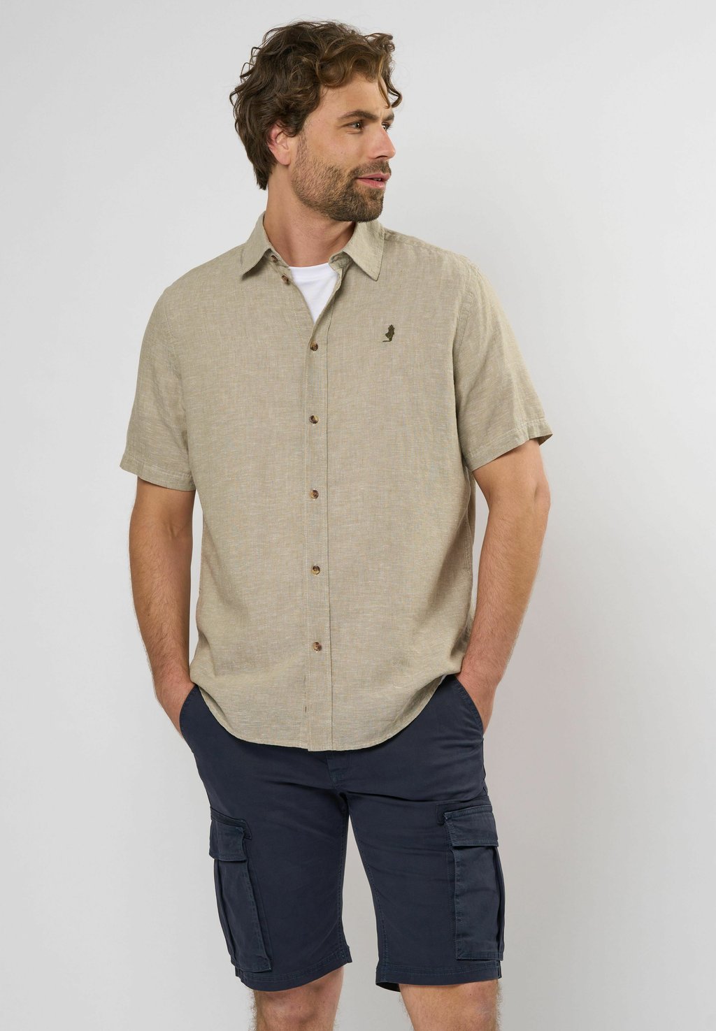 Рубашка MCS, бежевый
Рубашка MCS, бежевый