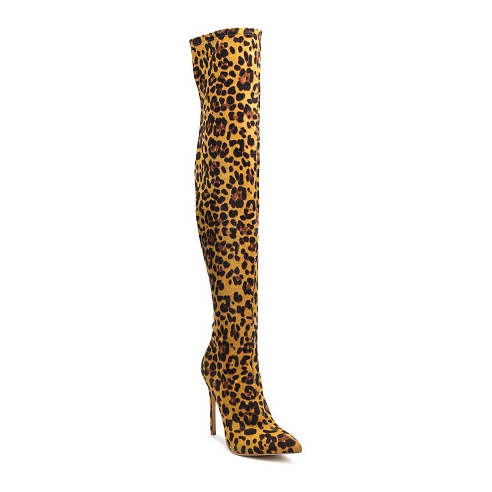 Женские сапоги до бедра с леопардовым принтом London Rag Pokey, цвет Natural Leopard
Женские сапоги до бедра с леопардовым принтом London Rag Pokey, цвет Natural Leopard