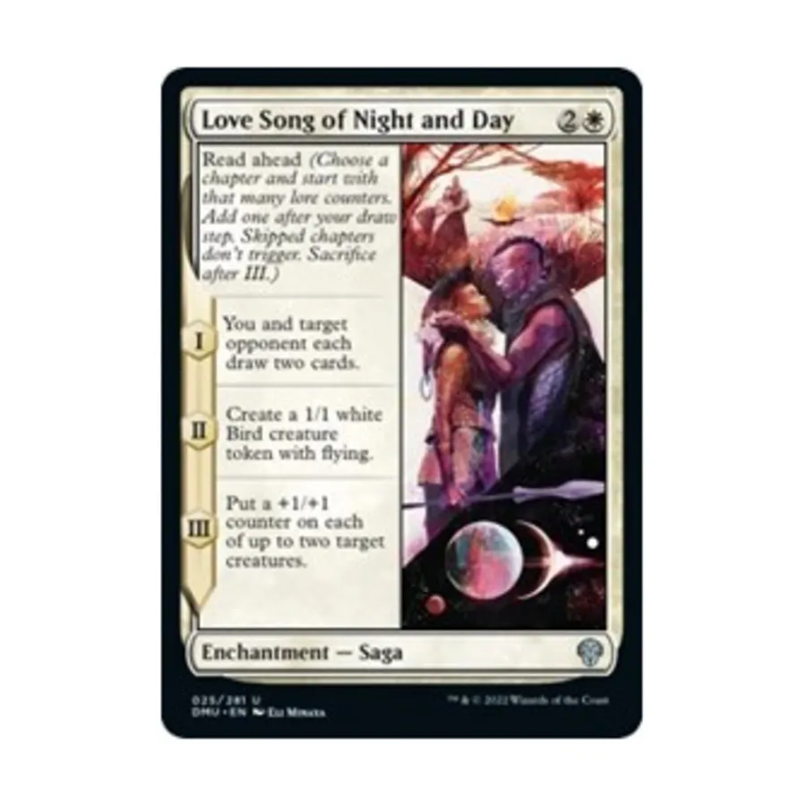 CCG Песня о любви дня и ночи (U), MTG - Dominaria United
CCG Песня о любви дня и ночи (U), MTG - Dominaria United