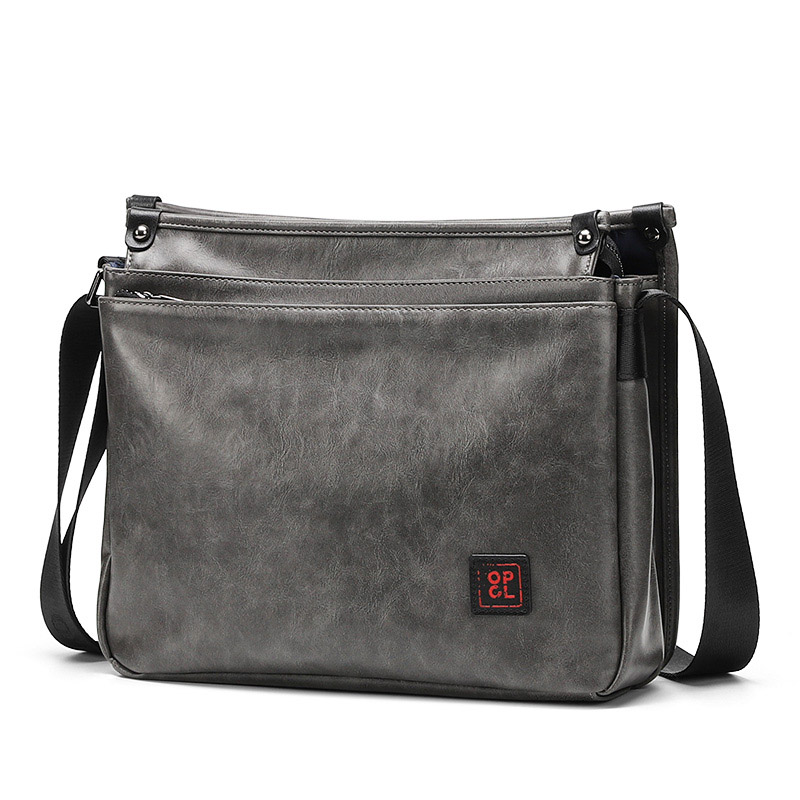 Сумка через плечо из искусственной кожи большая мужская тёмно-серая POLO
Сумка через плечо из искусственной кожи большая мужская тёмно-серая POLO