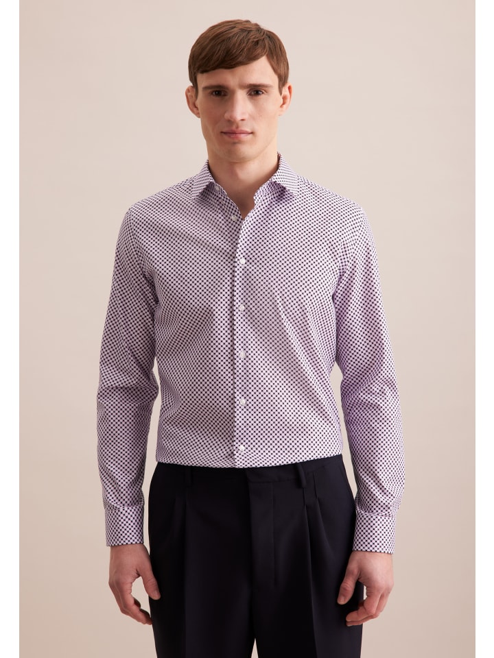 Рубашка Seidensticker, фиолетовый
Рубашка Seidensticker, фиолетовый