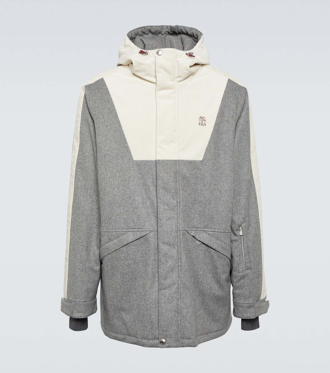 Утепленная шерстяная куртка Brunello Cucinelli, мультиколор
Утепленная шерстяная куртка Brunello Cucinelli, мультиколор