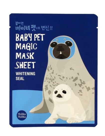 Тканевая маска Baby Pet Magic Mask, Тканевая маска Whitening Seal Holika Holika
Тканевая маска Baby Pet Magic Mask, Тканевая маска Whitening Seal Holika Holika