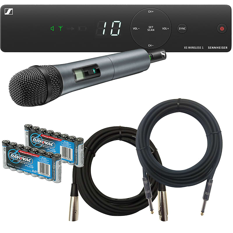 Микрофонная система Sennheiser XSW 1-835 Wireless Vocal Set with e835 Dynamic Microphone - Band A (548-572 MHz)
Микрофонная система Sennheiser XSW 1-835 Wireless Vocal Set with e835 Dynamic Microphone - Band A (548-572 MHz)