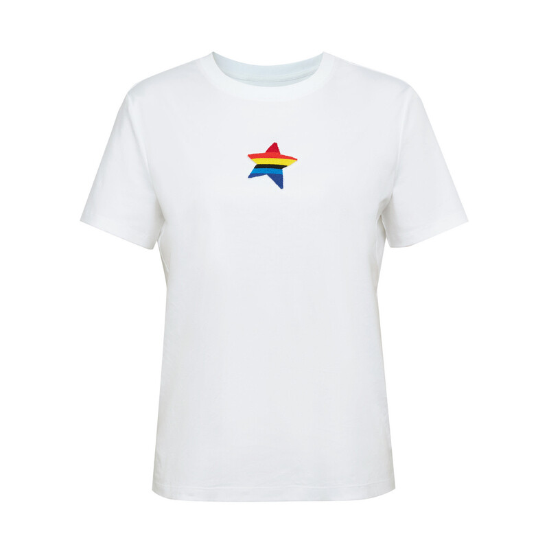 Футболка Deep Breath из чистого хлопка со звездами и животными, черный 
Футболка Deep Breath из чистого хлопка со звездами и животными, черный