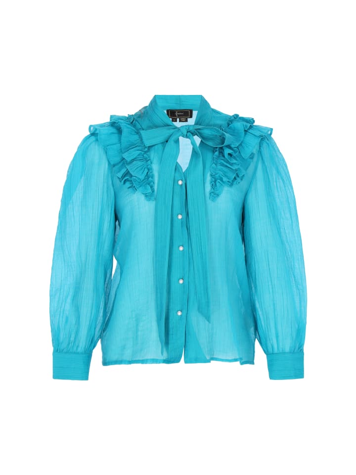 Faina Женская блузка бирюзового цвета
Faina Женская блузка бирюзового цвета