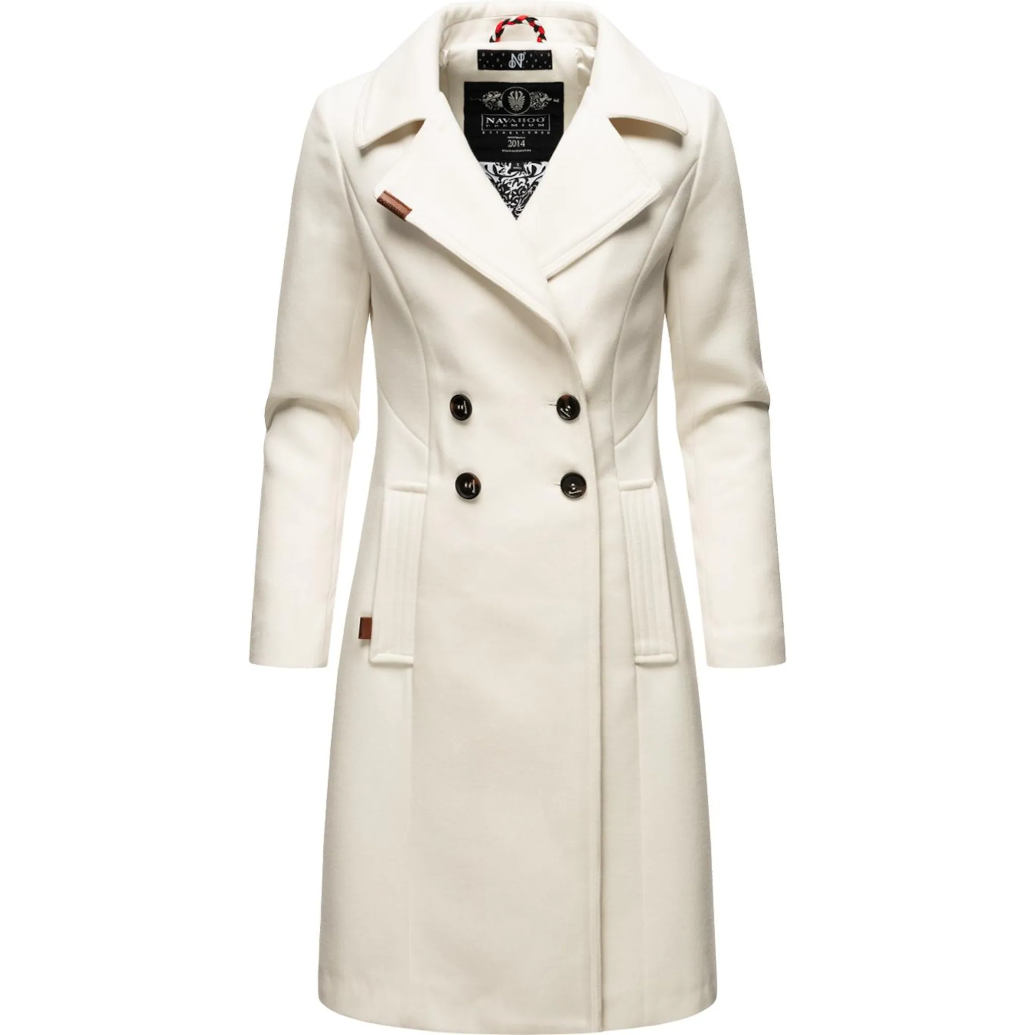 Зимнее пальто Navahoo "Wooly" — элегантный женский тренч в стиле шерстяного пальто, белый
Зимнее пальто Navahoo "Wooly" — элегантный женский тренч в стиле шерстяного пальто, белый