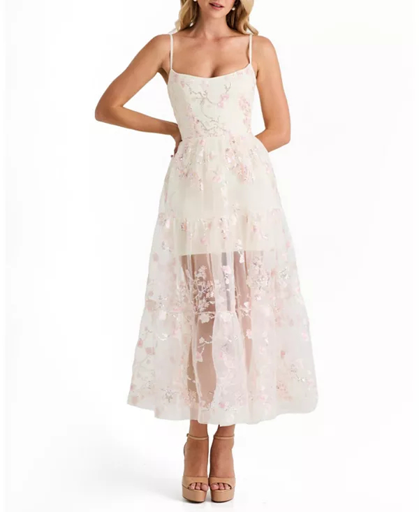 Платье-Макси Adela с цветочным принтом и ярусами Helsi, мультиколор
Платье-Макси Adela с цветочным принтом и ярусами Helsi, мультиколор