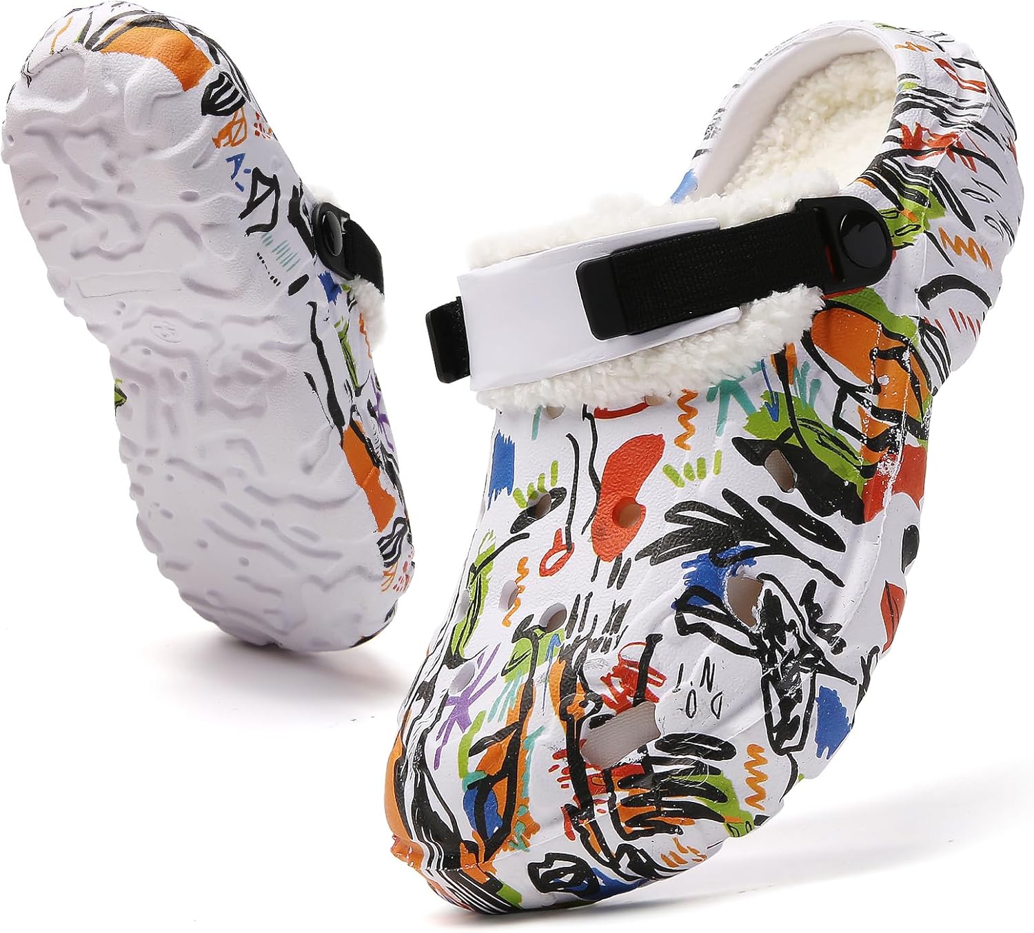 Мужские флисовые клоги CERYTHRINA с подкладкой из меха, теплые зимние садовые туфли, уютные домашние и нескользящие мюли, зимние пушистые тапочки для прогулок с собакой, кемпинга и покупок, белый
Мужские флисовые клоги CERYTHRINA с подкладкой из меха, теплые зимние садовые туфли, уютные домашние и нескользящие мюли, зимние пушистые тапочки для прогулок с собакой, кемпинга и покупок, белый