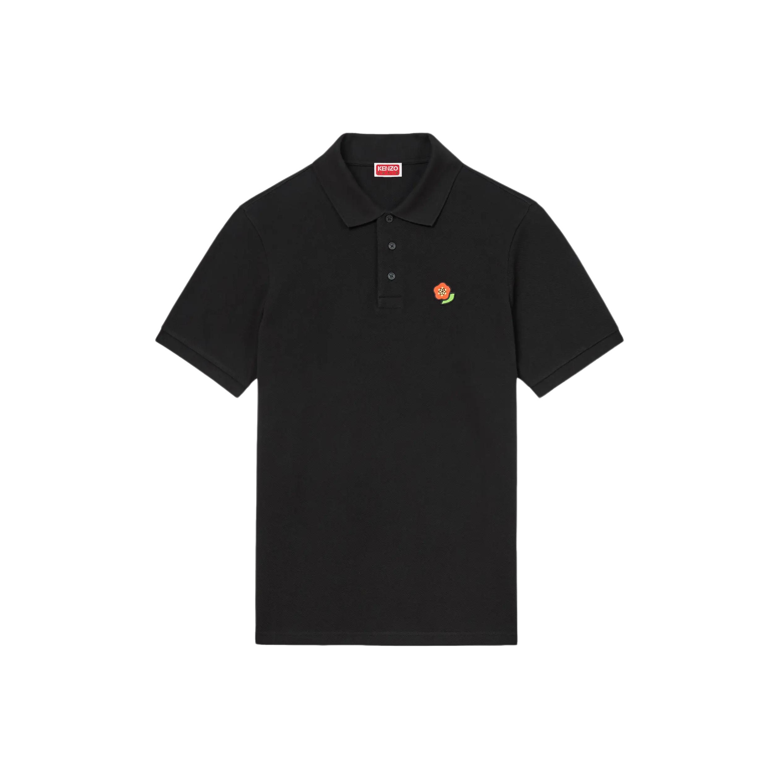Футболка поло с коротким рукавом и цветочной вышивкой KENZO, черный
Футболка поло с коротким рукавом и цветочной вышивкой KENZO, черный