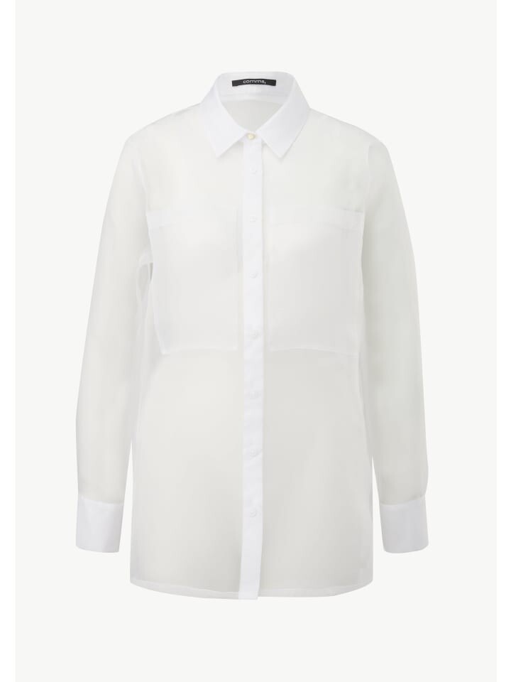 Блуза comma Bluse langarm, белый
Блуза comma Bluse langarm, белый