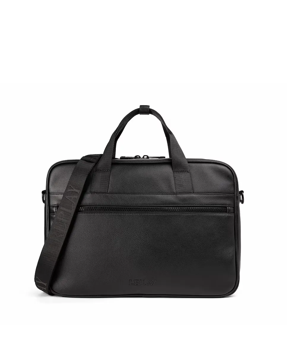 Портфель для ноутбука на молнии Replay, черный
Портфель для ноутбука на молнии Replay, черный