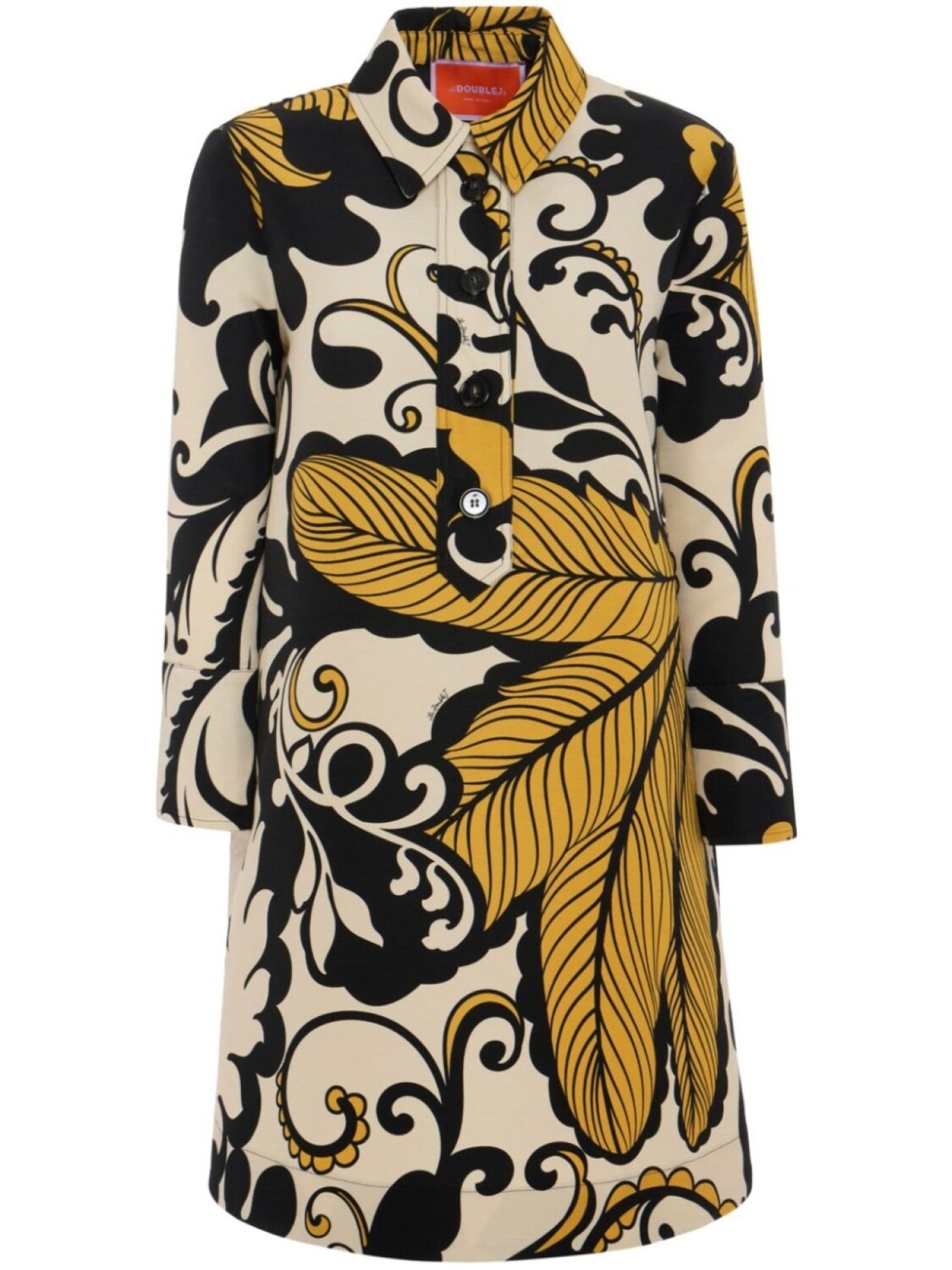 Платье-рубашка с графичным принтом La DoubleJ, белый
Платье-рубашка с графичным принтом La DoubleJ, белый