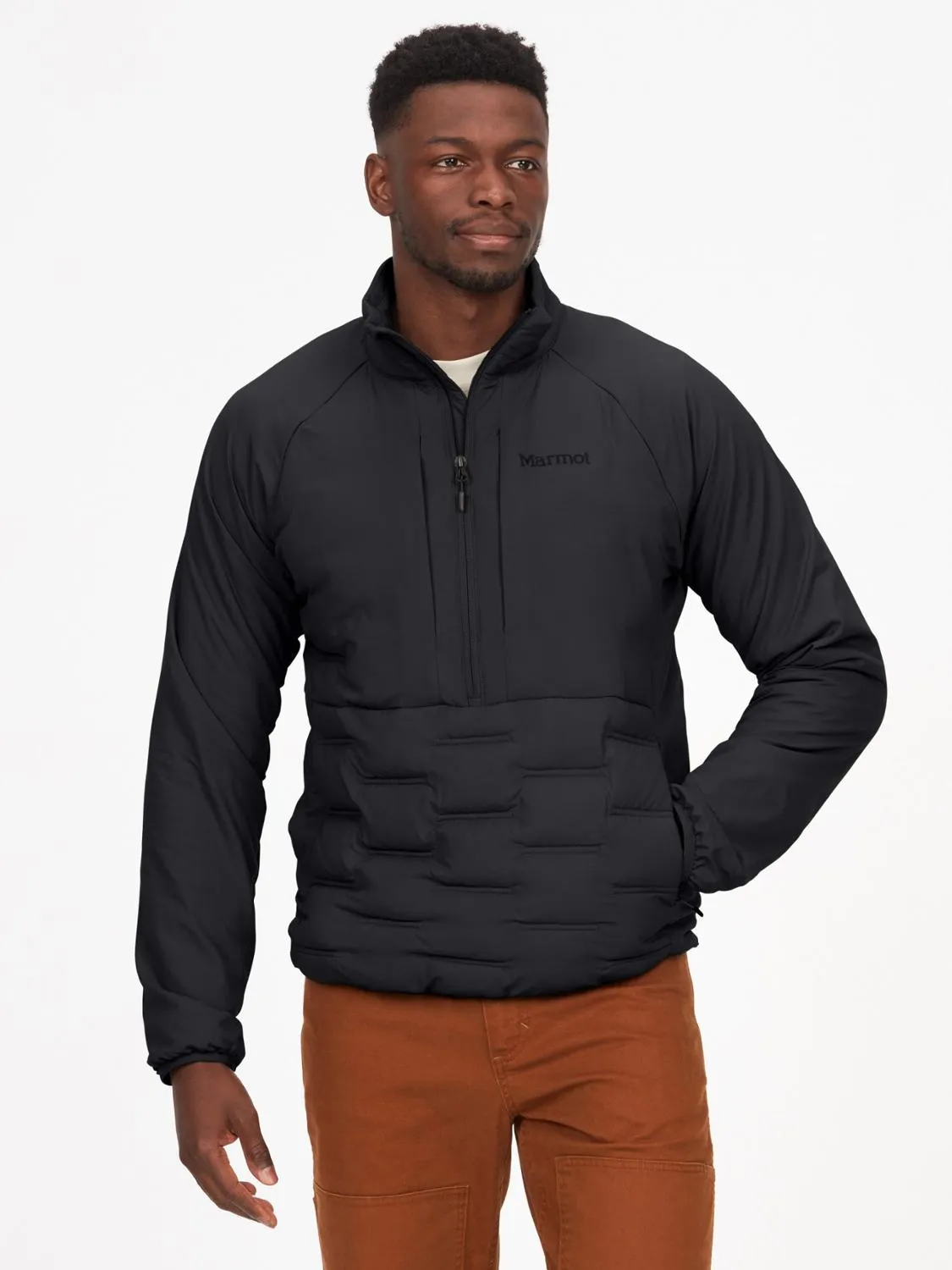 Теплая куртка WarmCube Active Alt HB с полузастежкой - мужская Marmot, Black 
Теплая куртка WarmCube Active Alt HB с полузастежкой - мужская Marmot, Black