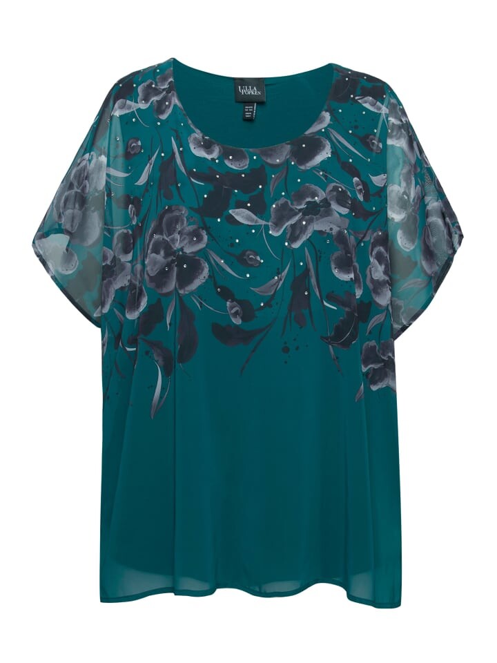 Блуза Ulla Popken, темно-зеленый
Блуза Ulla Popken, темно-зеленый