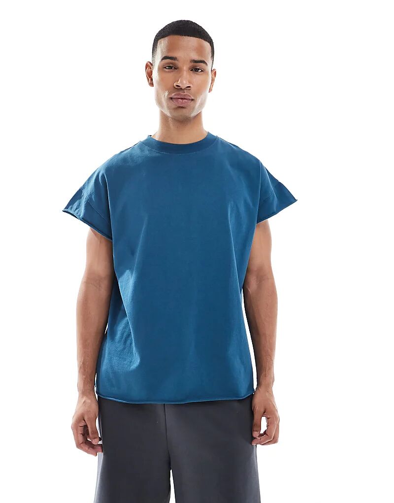 Футболка свободного кроя ASOS DESIGN из плотной ткани темно-синего цвета, окрашенная в готовом виде
Футболка свободного кроя ASOS DESIGN из плотной ткани темно-синего цвета, окрашенная в готовом виде