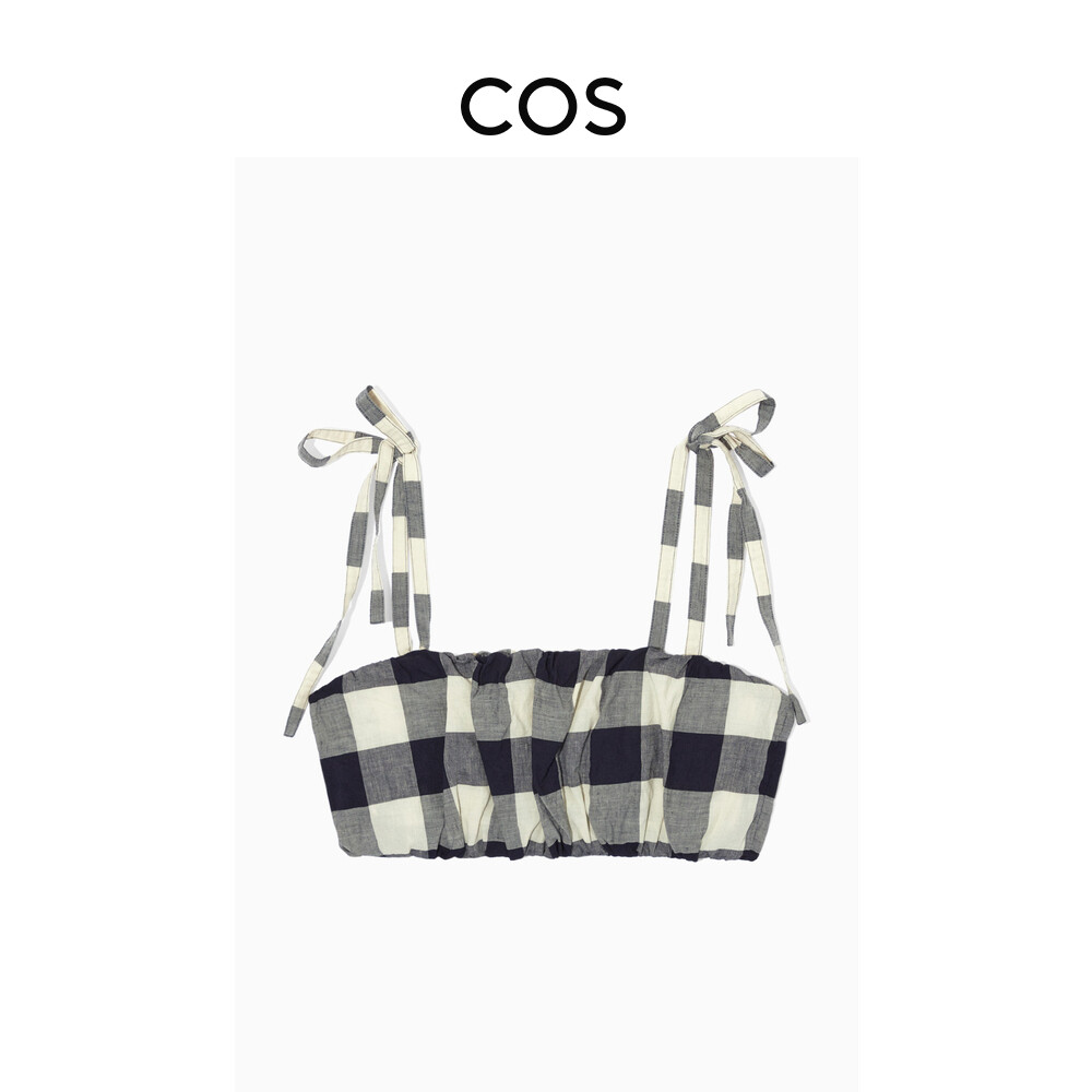 Бюстгальтер женский Cos из смесового льна, белый / темно - синий
Бюстгальтер женский Cos из смесового льна, белый / темно - синий