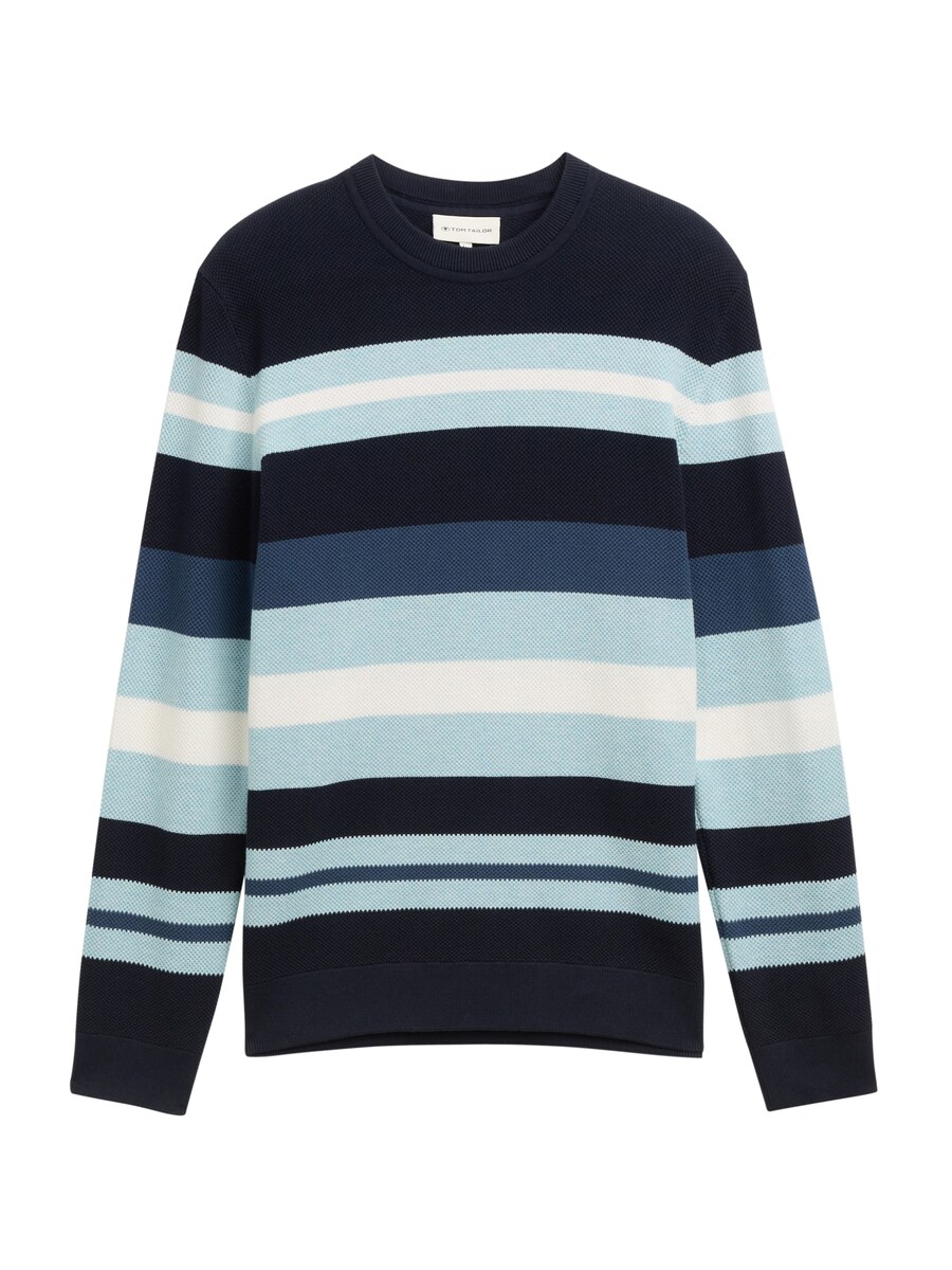 Свитер TOM TAILOR, marine blue/Light blue/Dark blue
Свитер TOM TAILOR, marine blue/Light blue/Dark blue