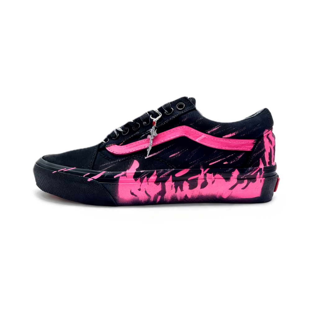 Vans Кроссовки для скейтбординга Old Skool Pink Spark Low top, унисекс, черный с розовым оттенком
Vans Кроссовки для скейтбординга Old Skool Pink Spark Low top, унисекс, черный с розовым оттенком