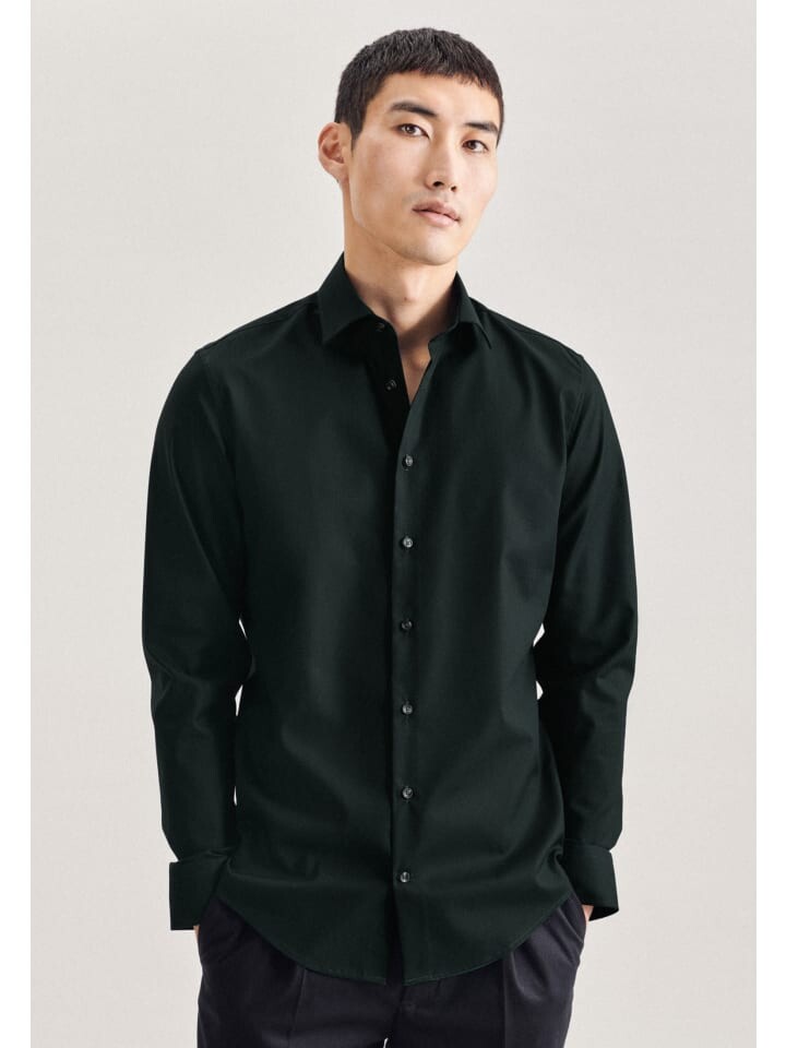 Рубашка Seidensticker, зеленый
Рубашка Seidensticker, зеленый