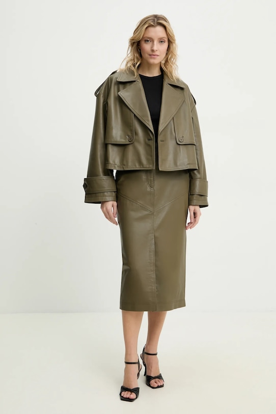 Кожаная юбка Answear.Lab, зеленый
Кожаная юбка Answear.Lab, зеленый