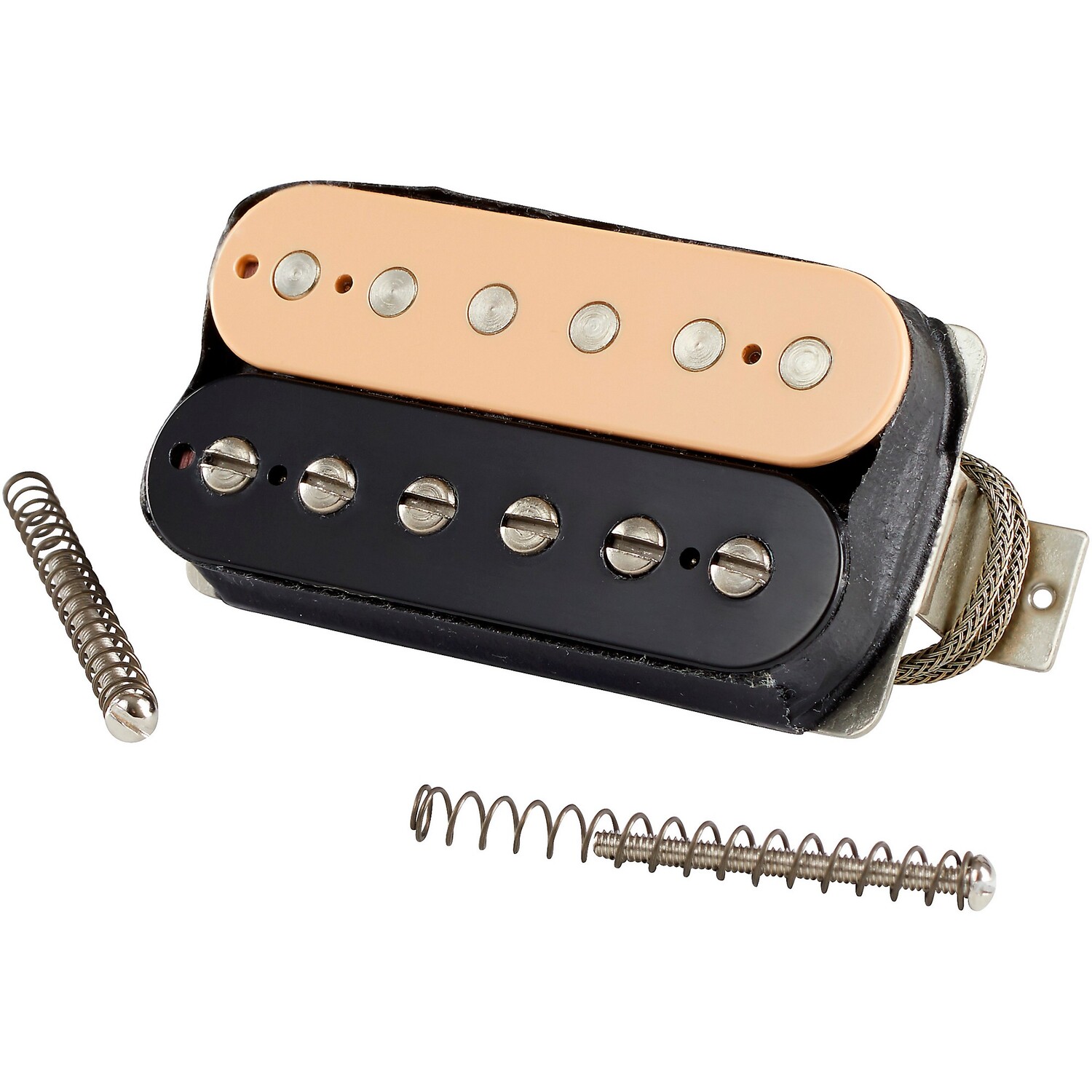 Звукосниматель Gibson '57 Classic Plus с хамбакером Zebra
Звукосниматель Gibson '57 Classic Plus с хамбакером Zebra