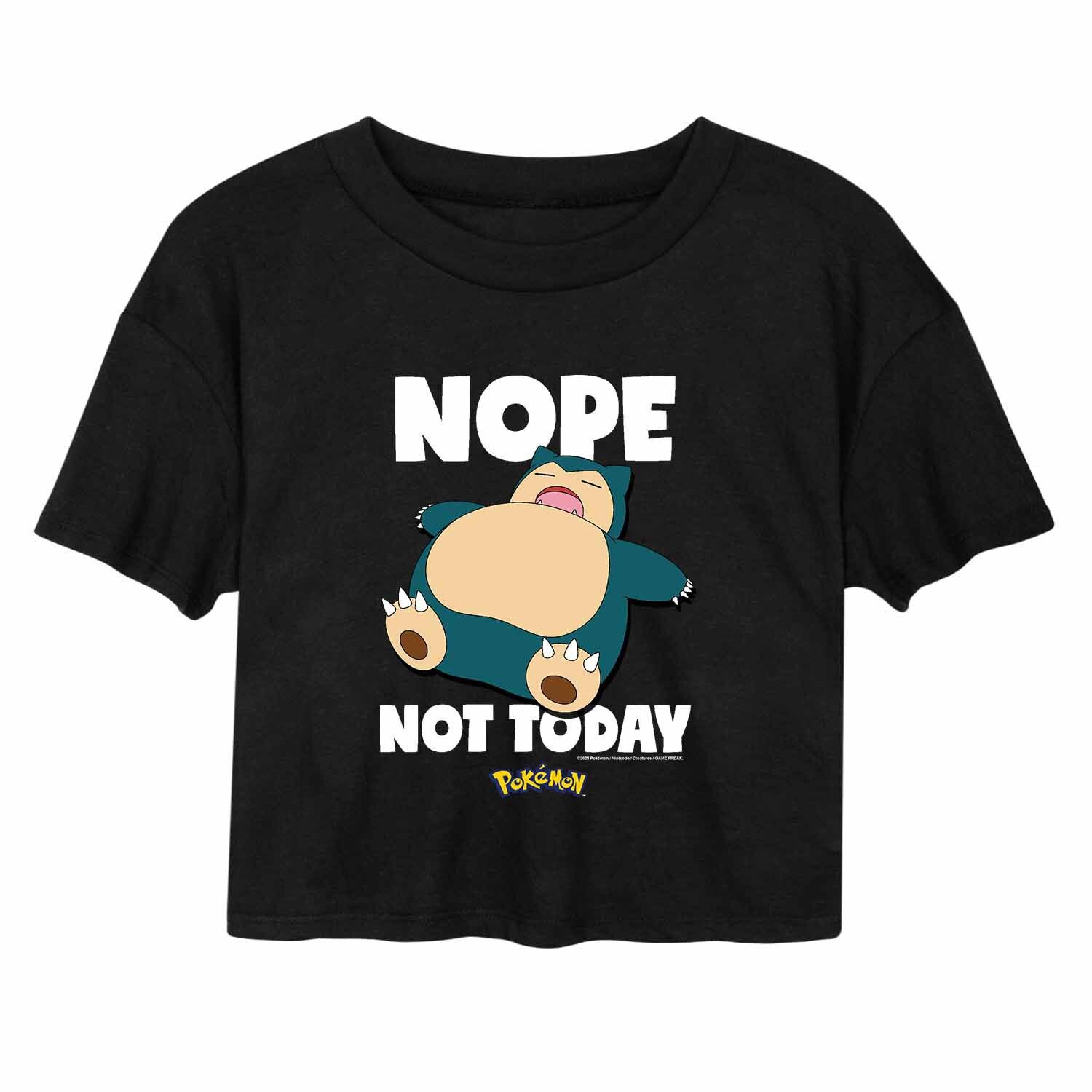 Укороченная футболка для юниоров Pokémon Not Today Licensed Character
Укороченная футболка для юниоров Pokémon Not Today Licensed Character