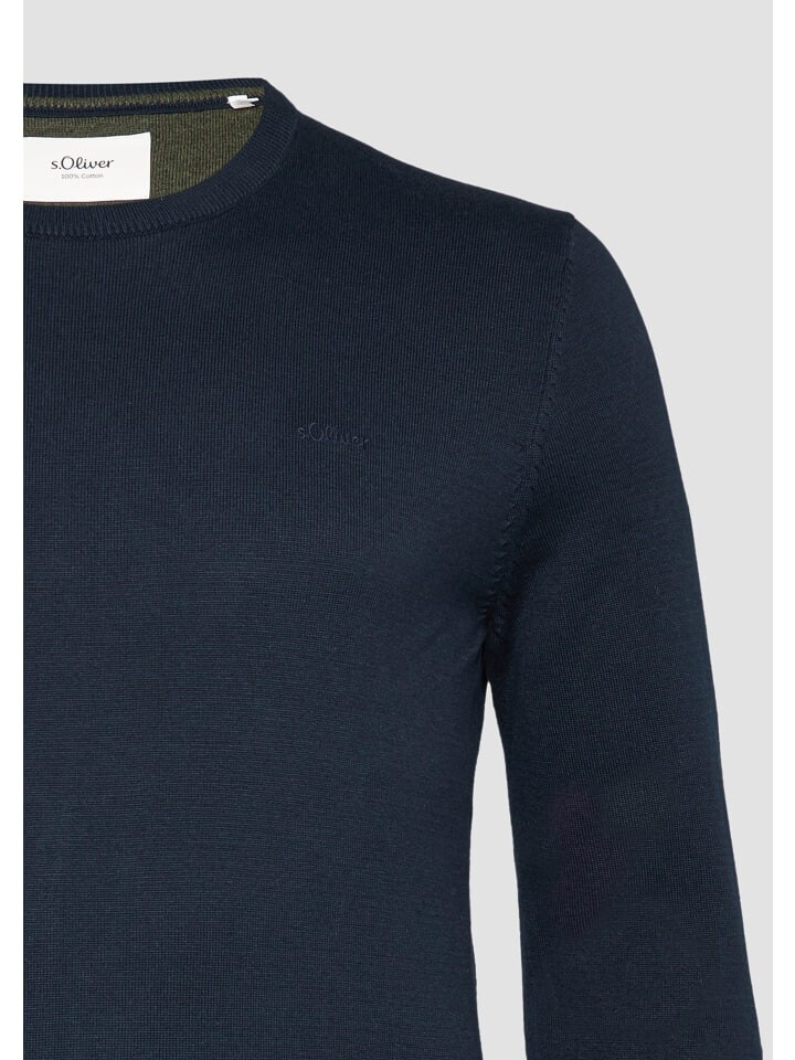 Пуловер s.Oliver Strickpullover langarm, синий
Пуловер s.Oliver Strickpullover langarm, синий