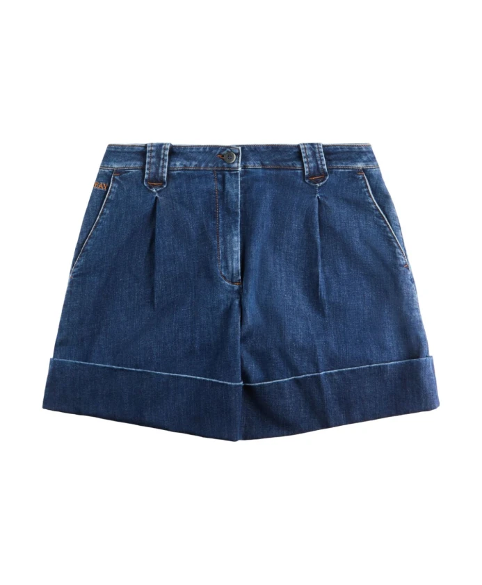 Синие джинсовые шорты Fay, синий
Синие джинсовые шорты Fay, синий