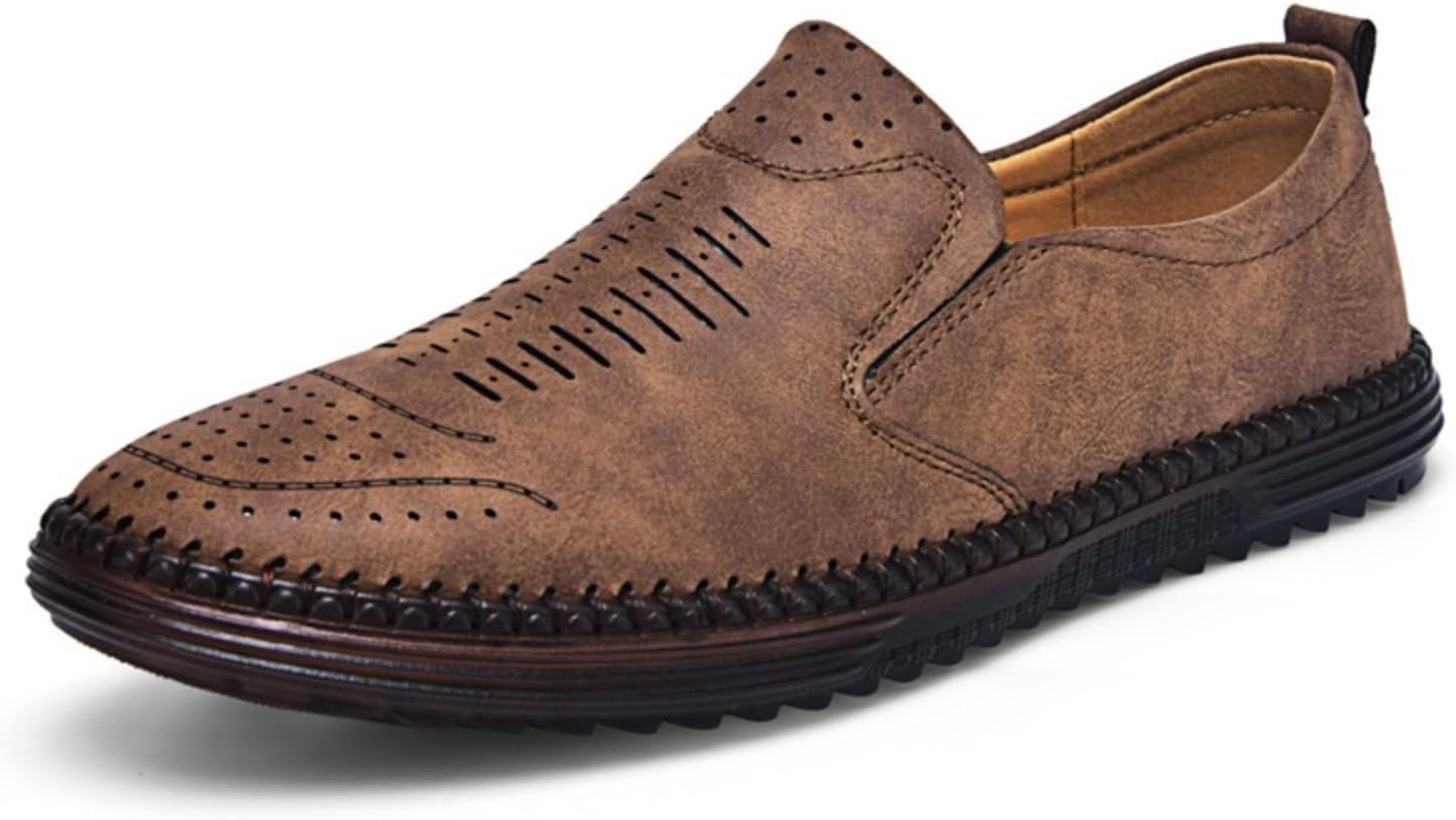 Мужские летние дышащие слипоны из замши, повседневные мокасины ручной работы, мягкая подошва, легкие и удобные для ходьбы, для повседневного ношения, путешествий и вождения Netehadi, коричневый
Мужские летние дышащие слипоны из замши, повседневные мокасины ручной работы, мягкая подошва, легкие и удобные для ходьбы, для повседневного ношения, путешествий и вождения Netehadi, коричневый