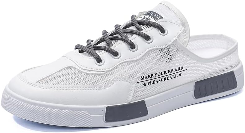 Мужские слипоны-мюли наполовину кроссовки, повседневные для прогулок на улице, без задника, открытая пятка Hhhchpm, серый
Мужские слипоны-мюли наполовину кроссовки, повседневные для прогулок на улице, без задника, открытая пятка Hhhchpm, серый