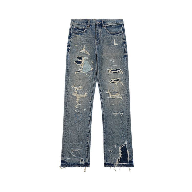 Брюки PURPLE BRAND Dirty Repair Blowout Denim, Blue
Брюки PURPLE BRAND Dirty Repair Blowout Denim, Blue