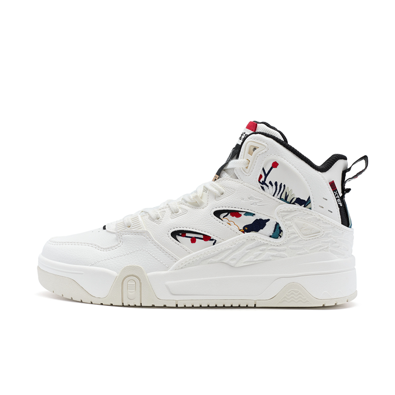 XTEP Износостойкие высокие мужские кроссовки для скейтбординга CNY, парусиновые, белые/черные
XTEP Износостойкие высокие мужские кроссовки для скейтбординга CNY, парусиновые, белые/черные