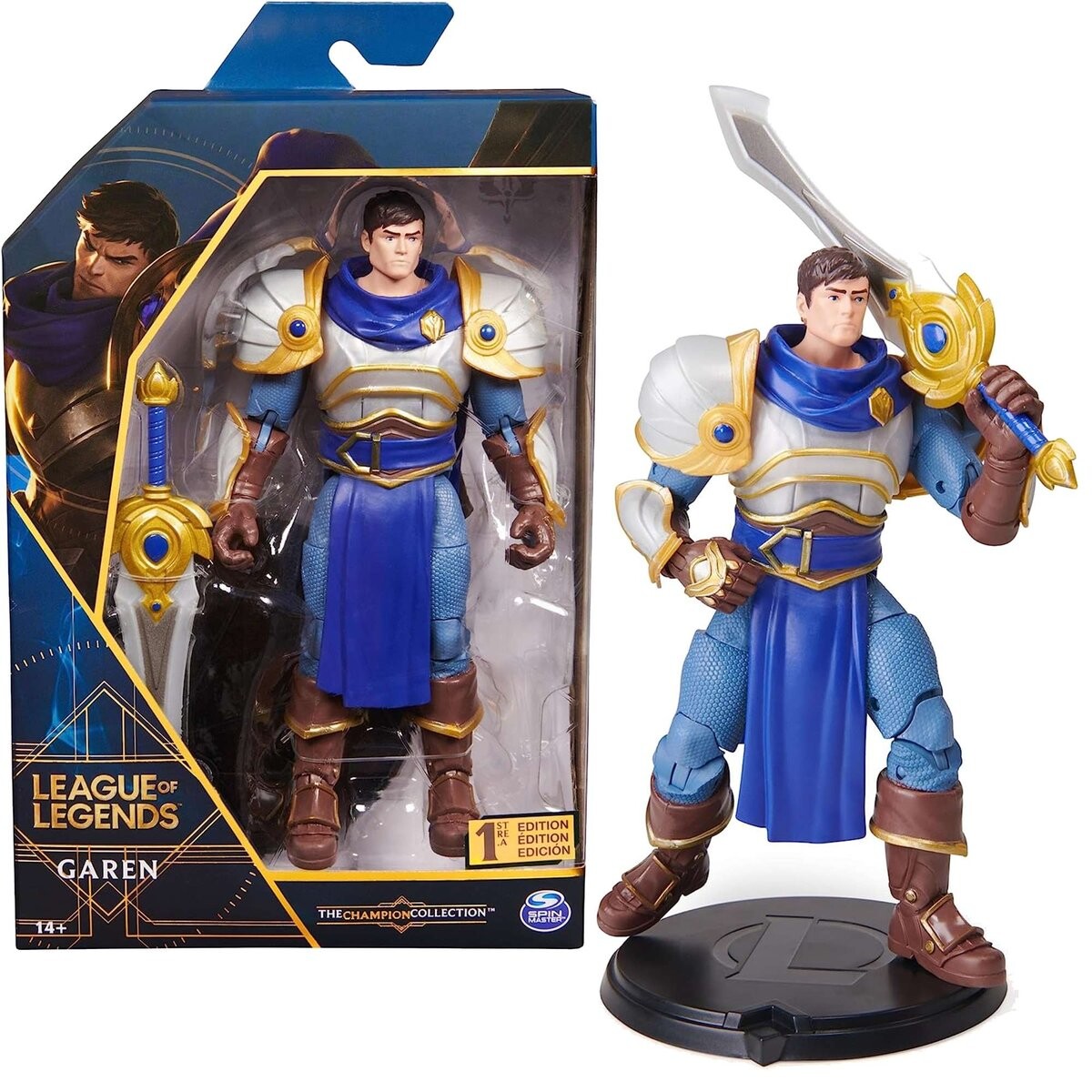 Подвижная фигурка League Of Legends Garen Spin Master
Подвижная фигурка League Of Legends Garen Spin Master