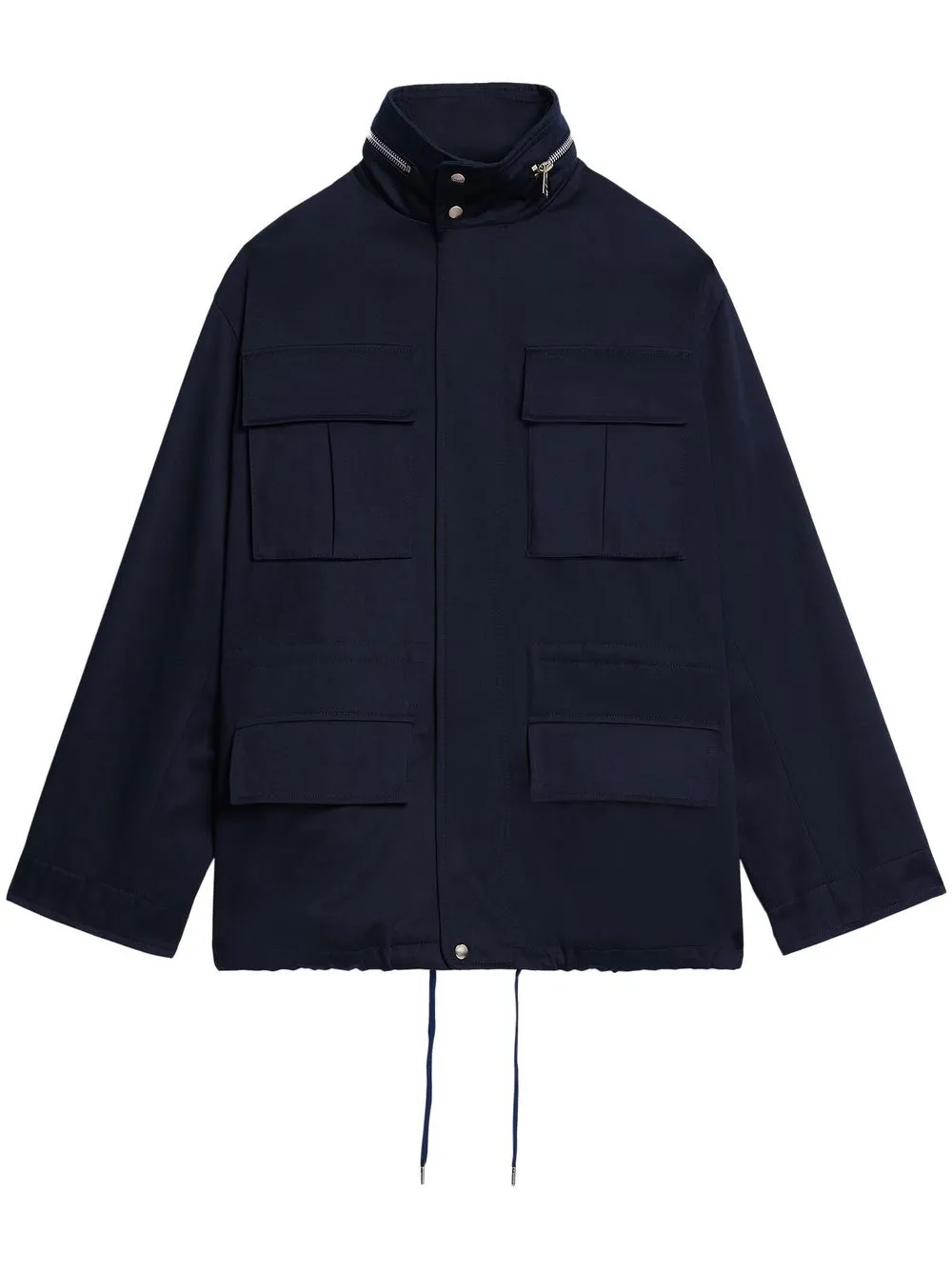 Куртка на молнии с карманами AMI Paris, синий
Куртка на молнии с карманами AMI Paris, синий