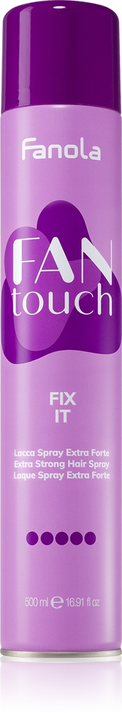 Лак для волос Fan Touch Fix It сверхсильной фиксации Fanola, 500 мл
Лак для волос Fan Touch Fix It сверхсильной фиксации Fanola, 500 мл