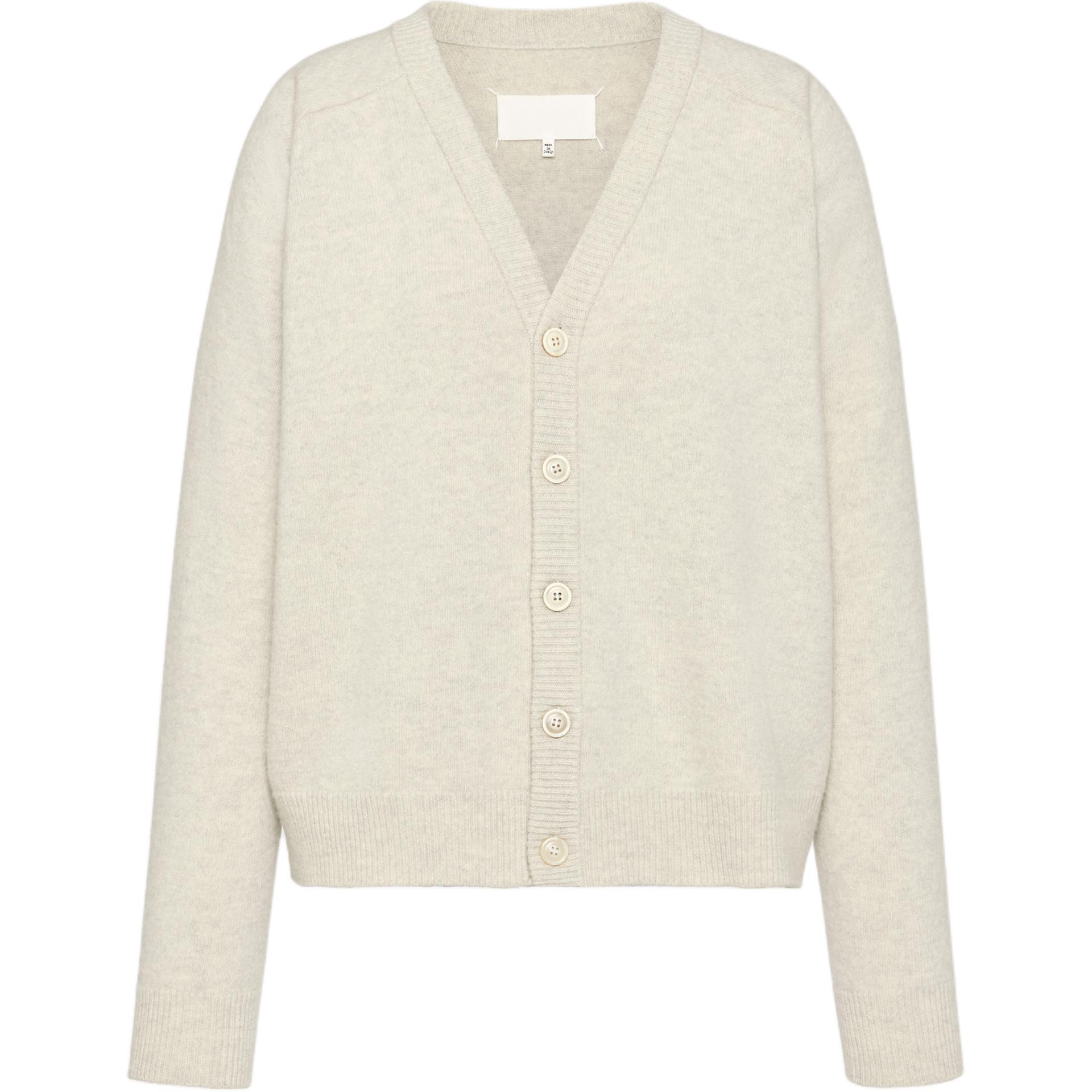 Кардиган с v-образным вырезом на пуговицах Maison Margiela, светло-коричневый
Кардиган с v-образным вырезом на пуговицах Maison Margiela, светло-коричневый