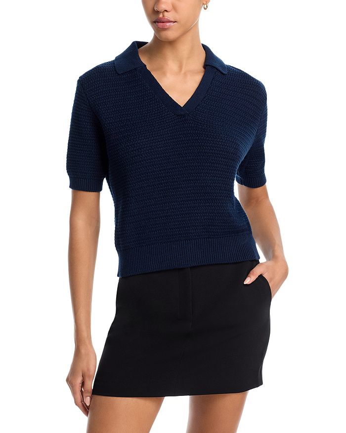 V-образный воротник, короткий рукав, свитер FRENCH CONNECTION, синий
V-образный воротник, короткий рукав, свитер FRENCH CONNECTION, синий