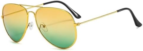 Солнцезащитные очки с двойной перемычкой 2027 года, женские и мужские, с алюминиевой оправой и линзами с градиентом цвета «океан», женские и мужские MTZJH, Gold Yellow Green
Солнцезащитные очки с двойной перемычкой 2027 года, женские и мужские, с алюминиевой оправой и линзами с градиентом цвета «океан», женские и мужские MTZJH, Gold Yellow Green