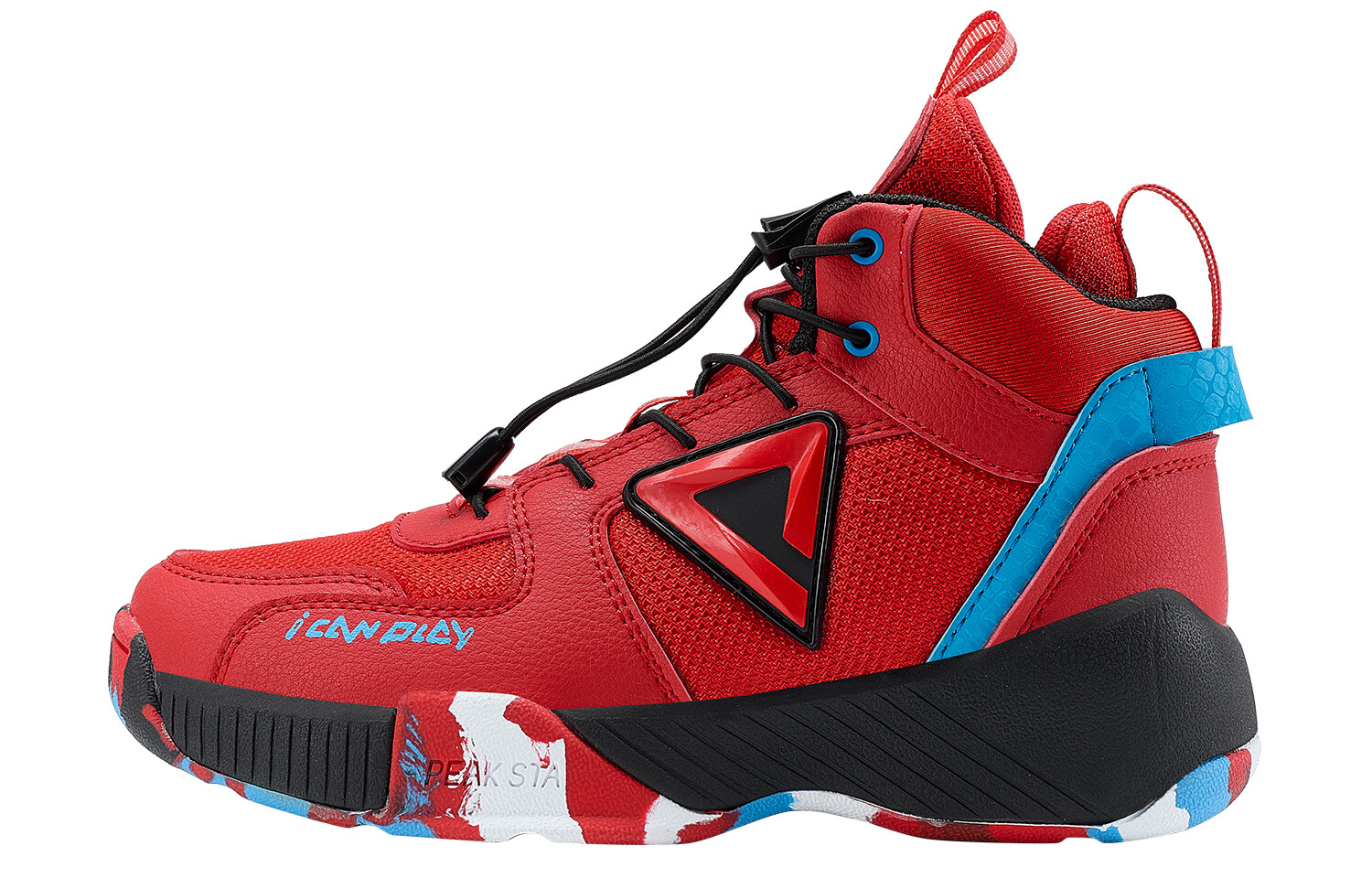 Детские баскетбольные кроссовки GS High-top Blue Peak, красный 
Детские баскетбольные кроссовки GS High-top Blue Peak, красный