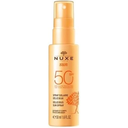 Nuxe Sun Delicious Солнцезащитный спрей SPF50 50 мл
Nuxe Sun Delicious Солнцезащитный спрей SPF50 50 мл