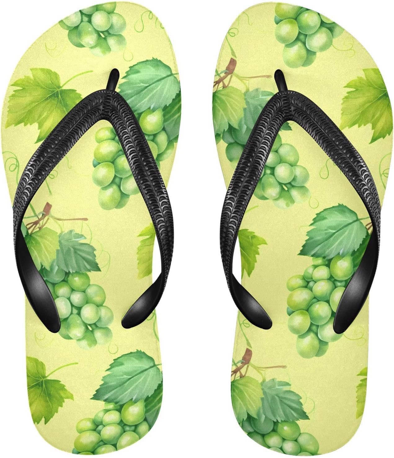 Мужские летние шлепанцы на пляж с желтыми виноградными листьями, резиновые противоскользящие тапочки для душа и прогулок Sinestour
Мужские летние шлепанцы на пляж с желтыми виноградными листьями, резиновые противоскользящие тапочки для душа и прогулок Sinestour
