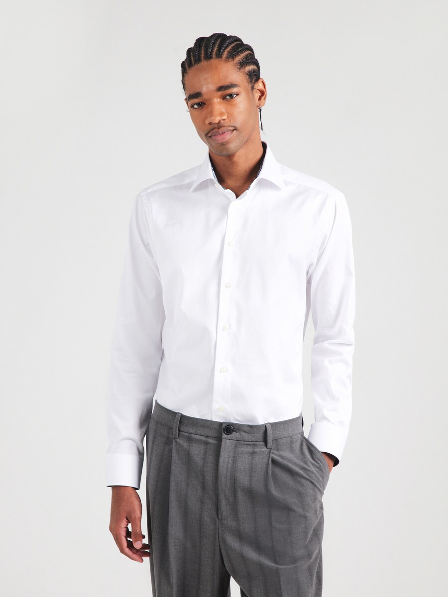 Рубашка Slim Fit на пуговицах ETON, White
Рубашка Slim Fit на пуговицах ETON, White