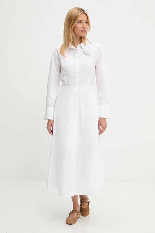 Хлопковое платье Answear.Lab, белый 
Хлопковое платье Answear.Lab, белый