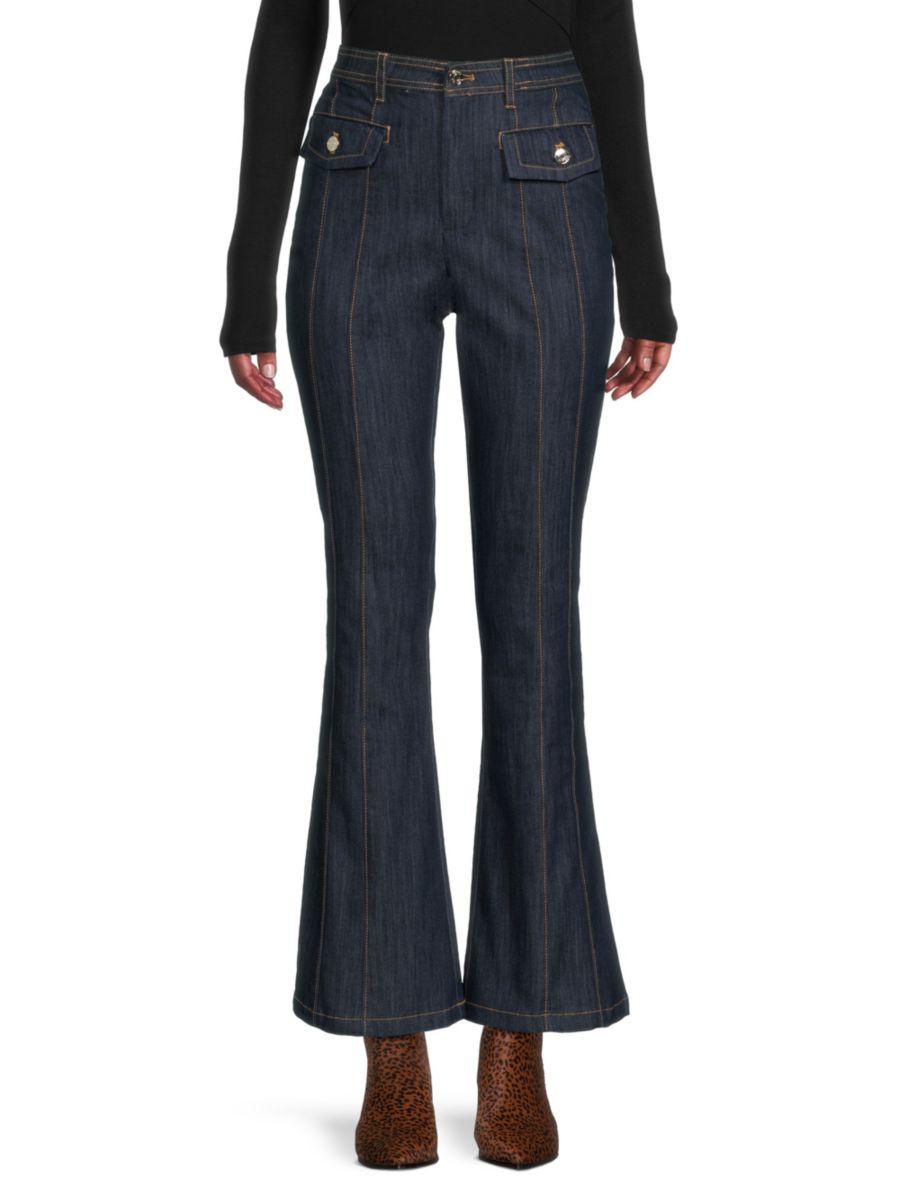 Расклешенные джинсы с контрастным швом Tommy Hilfiger, темно-синий
Расклешенные джинсы с контрастным швом Tommy Hilfiger, темно-синий