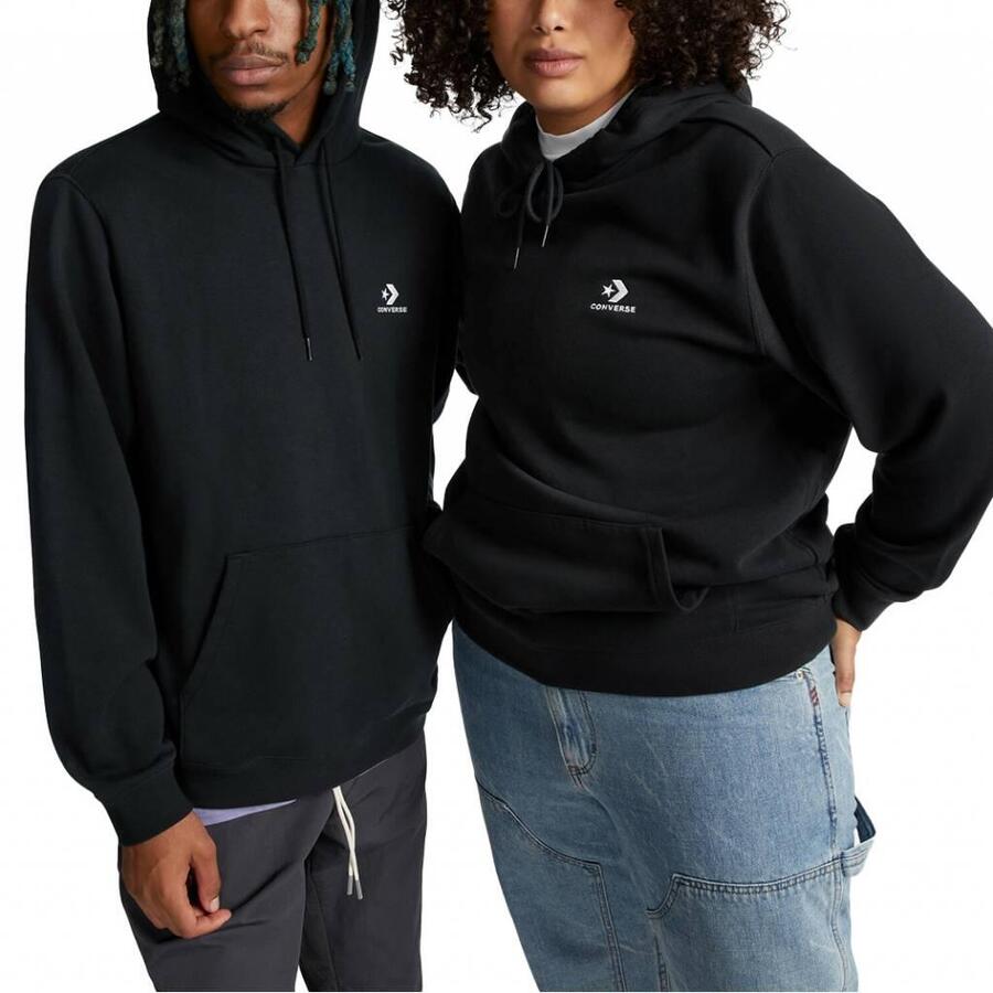 CONVERSE Толстовка Go-To с вышитой звездой и шевроном, черная - 10023874-A01
CONVERSE Толстовка Go-To с вышитой звездой и шевроном, черная - 10023874-A01